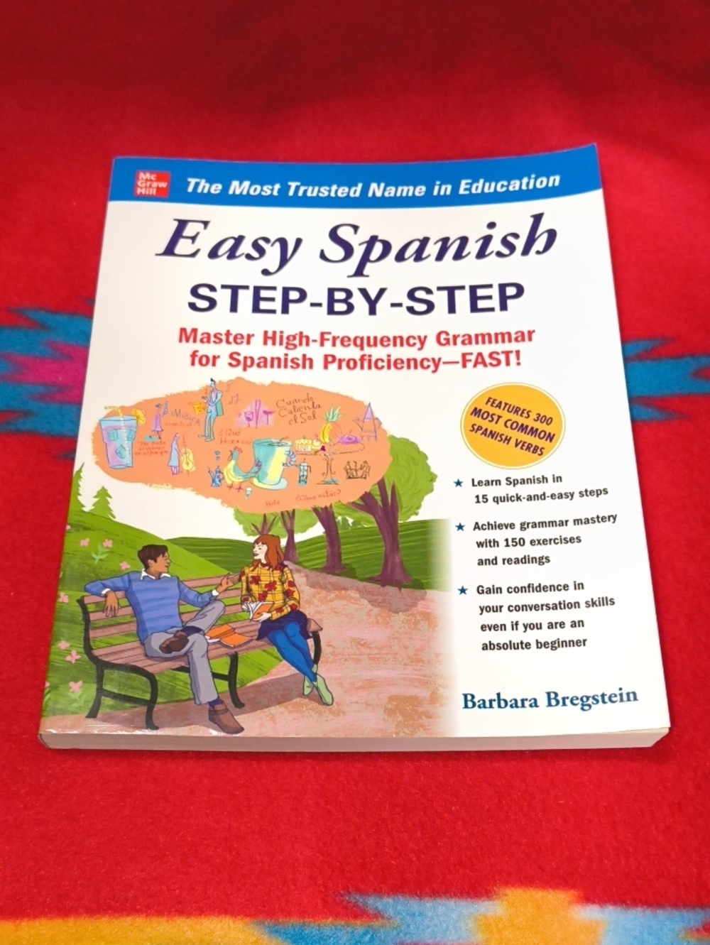 Easy Spanish Step-By-Step by Barbara Bregstein (2005, Perfect)
